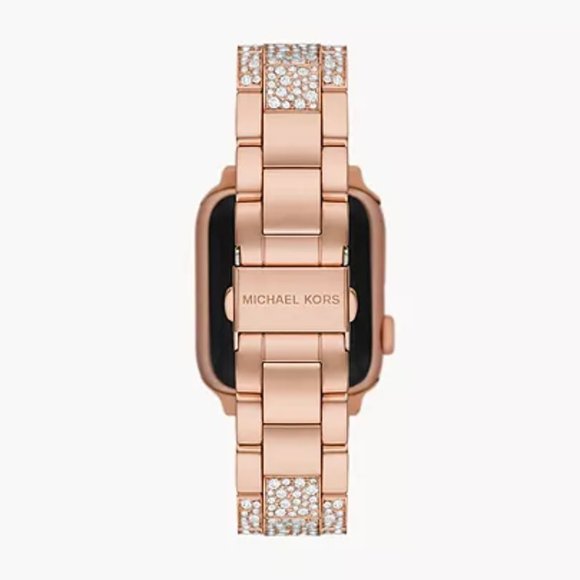 🌷Michael Kors Rose Gold Stainless Steel Band for Apple Watch - NIB - Picture 3 of 6